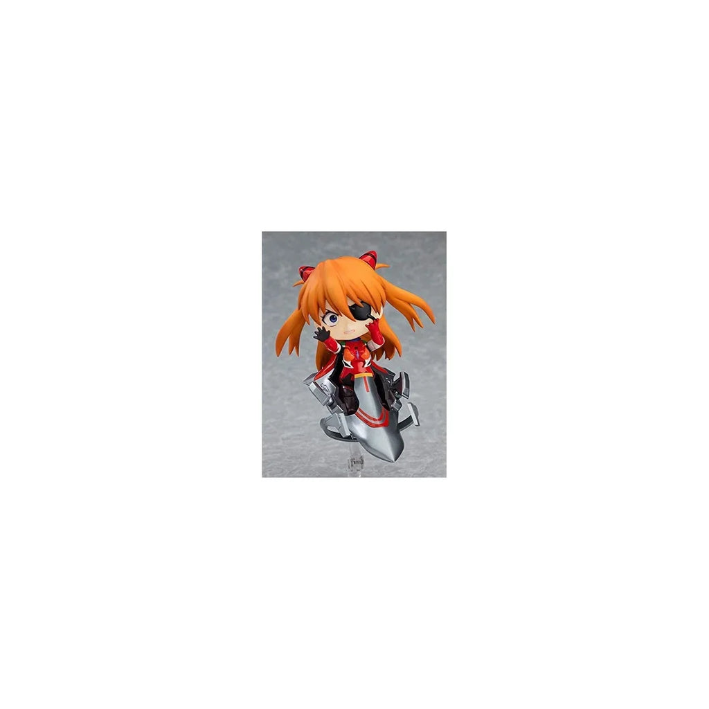 #Good Smile Company 粘土人 新·福音战士 明日香·兰格雷 式波Plug Suit Ver. 手办 全新