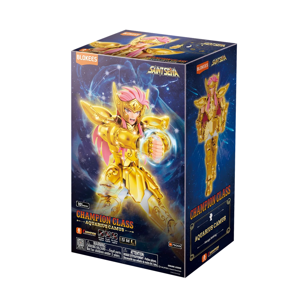 Saint Seiya Champion Class Aquarius Camus | Blokees