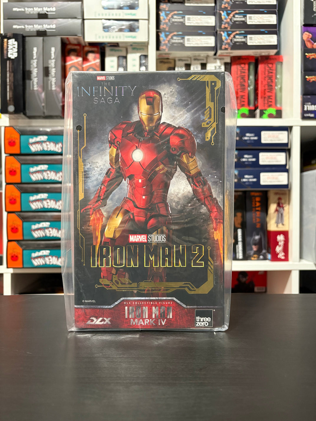 The Infinity Saga DLX Iron Man Mark IV Marvel 1/12 Scale by ThreeZero