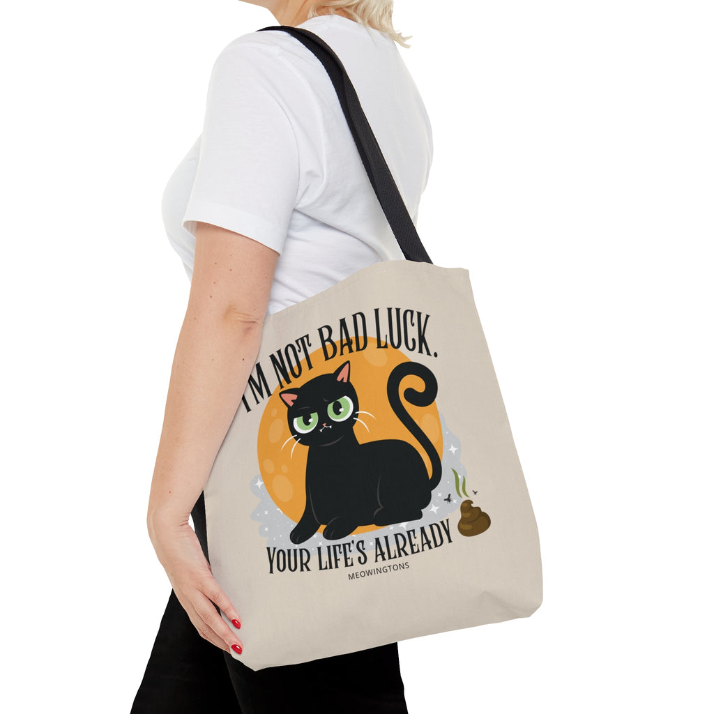 Black Cats Aren’t Bad Luck Tote Bag