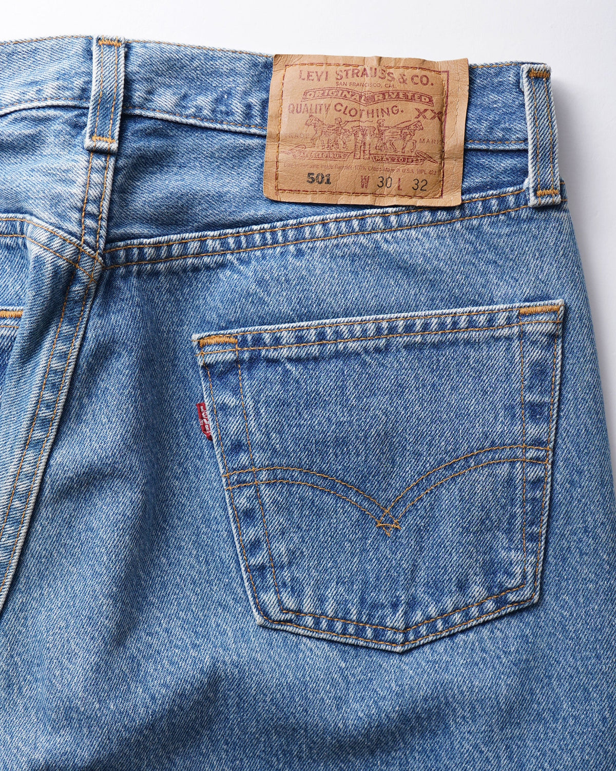 501 Straight Fit Denim Pants / size: 30