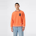 Men's Knitted Polo Neck Sweatshirt
