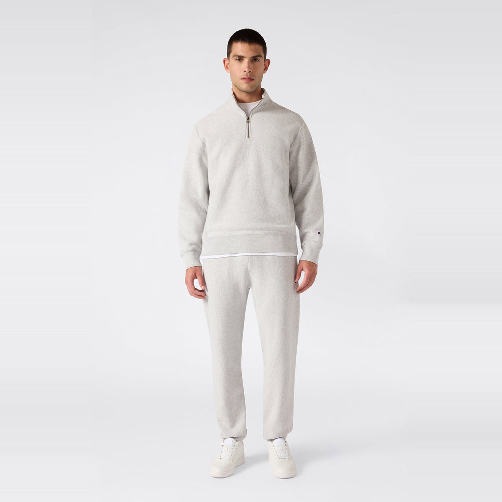 Men's Knitted Half Zip Sweatshirt