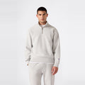 Men's Knitted Half Zip Sweatshirt