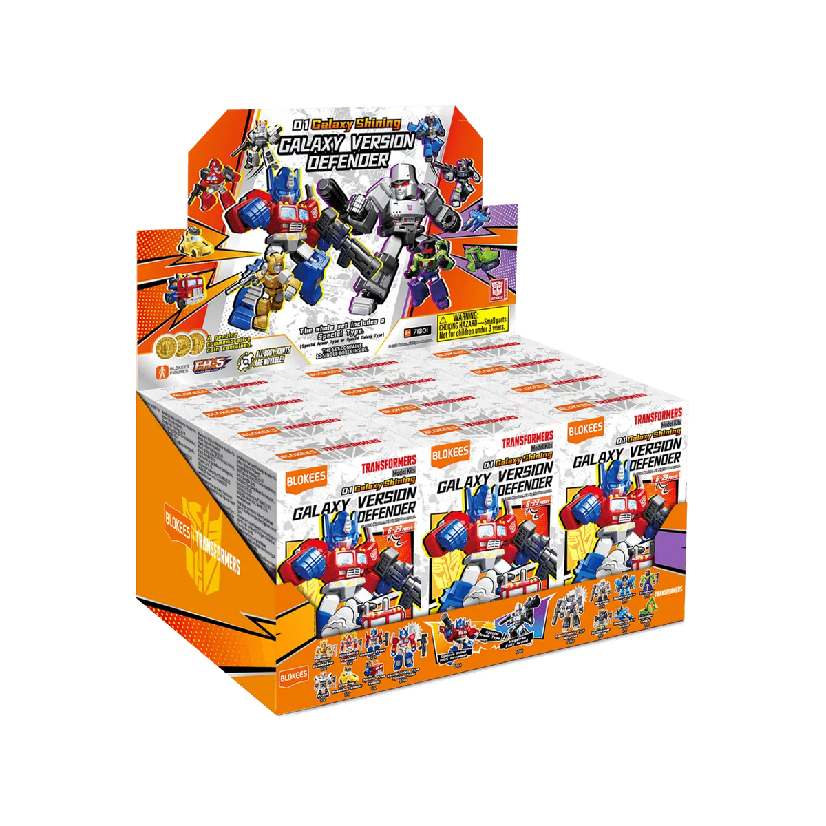 Blokees Transformers Defender Version 01 Shattered Alliance