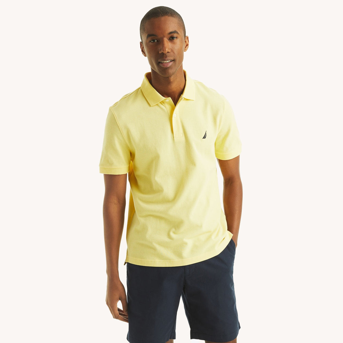 Nautica Mens Classic Fit Deck Polo