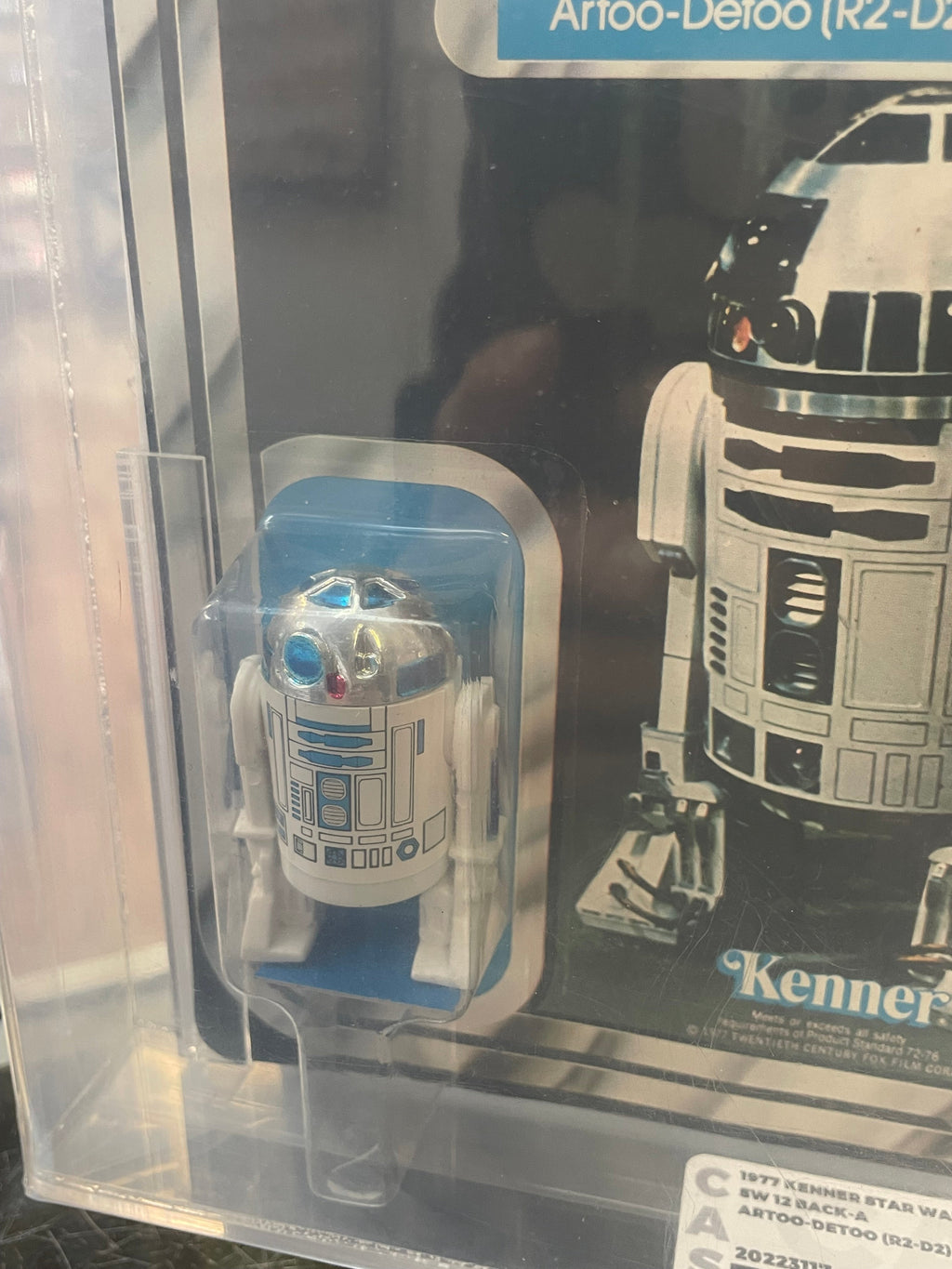R2-D2 Artoo Detoo 12A Back (Vintage Star Wars, Kenner) GRADED