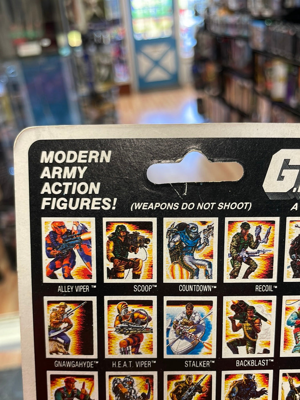 Astro Viper with Micro Figure (Vintage GI Joe, Hasbro) Sealed