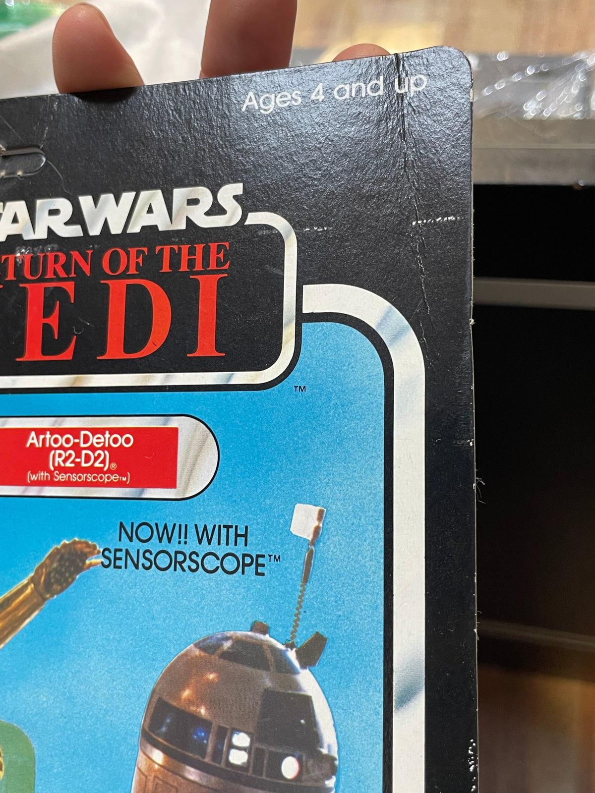 Sensorscope R2-D2 ROTJ 77 (Vintage Star Wars, Kenner) **SEALED**