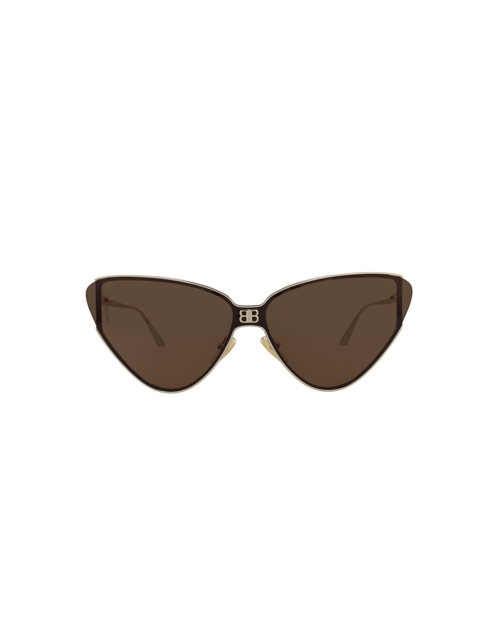 Cat Eye-Frame Metal Sunglasses