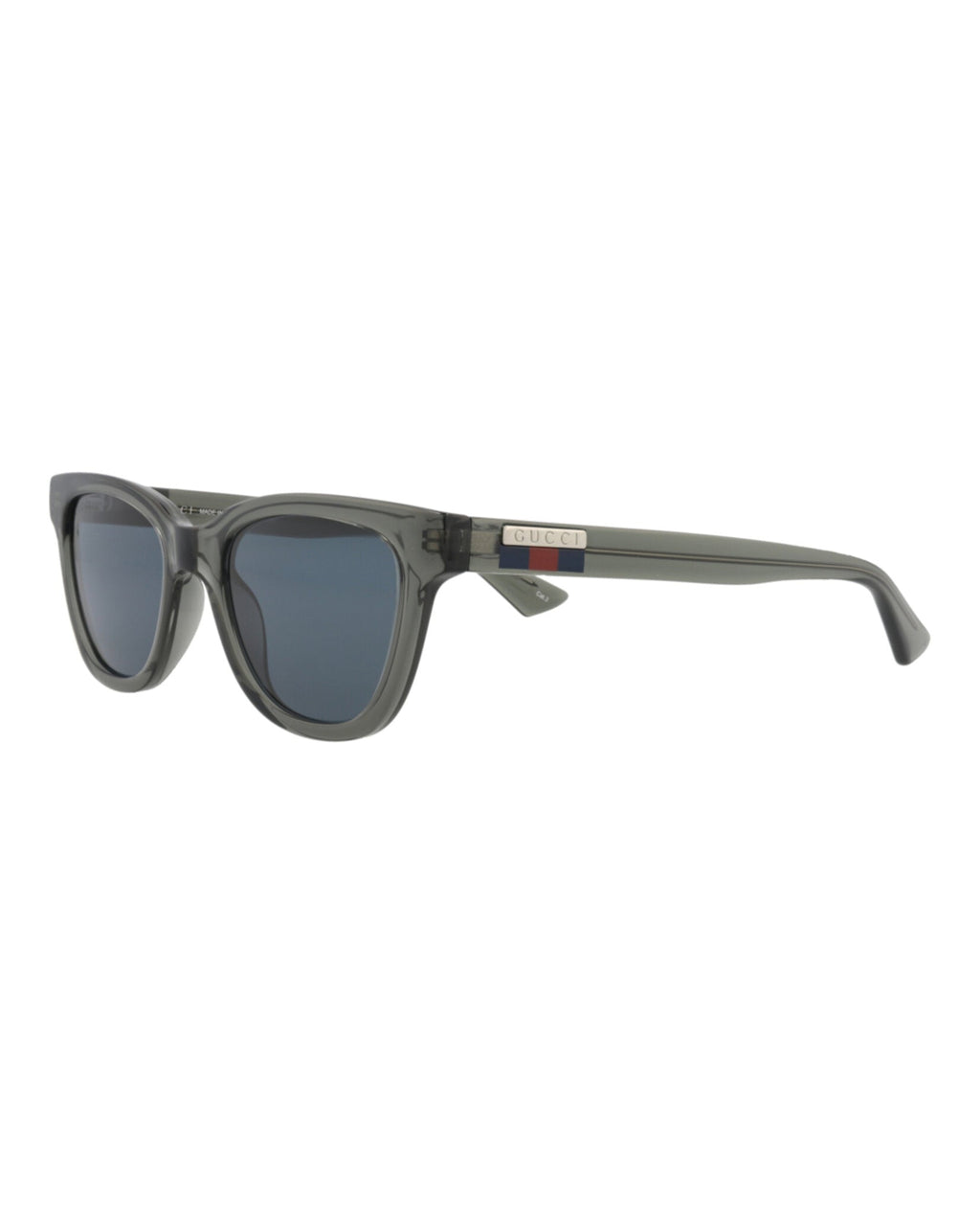 Square-Frame Injection Sunglasses