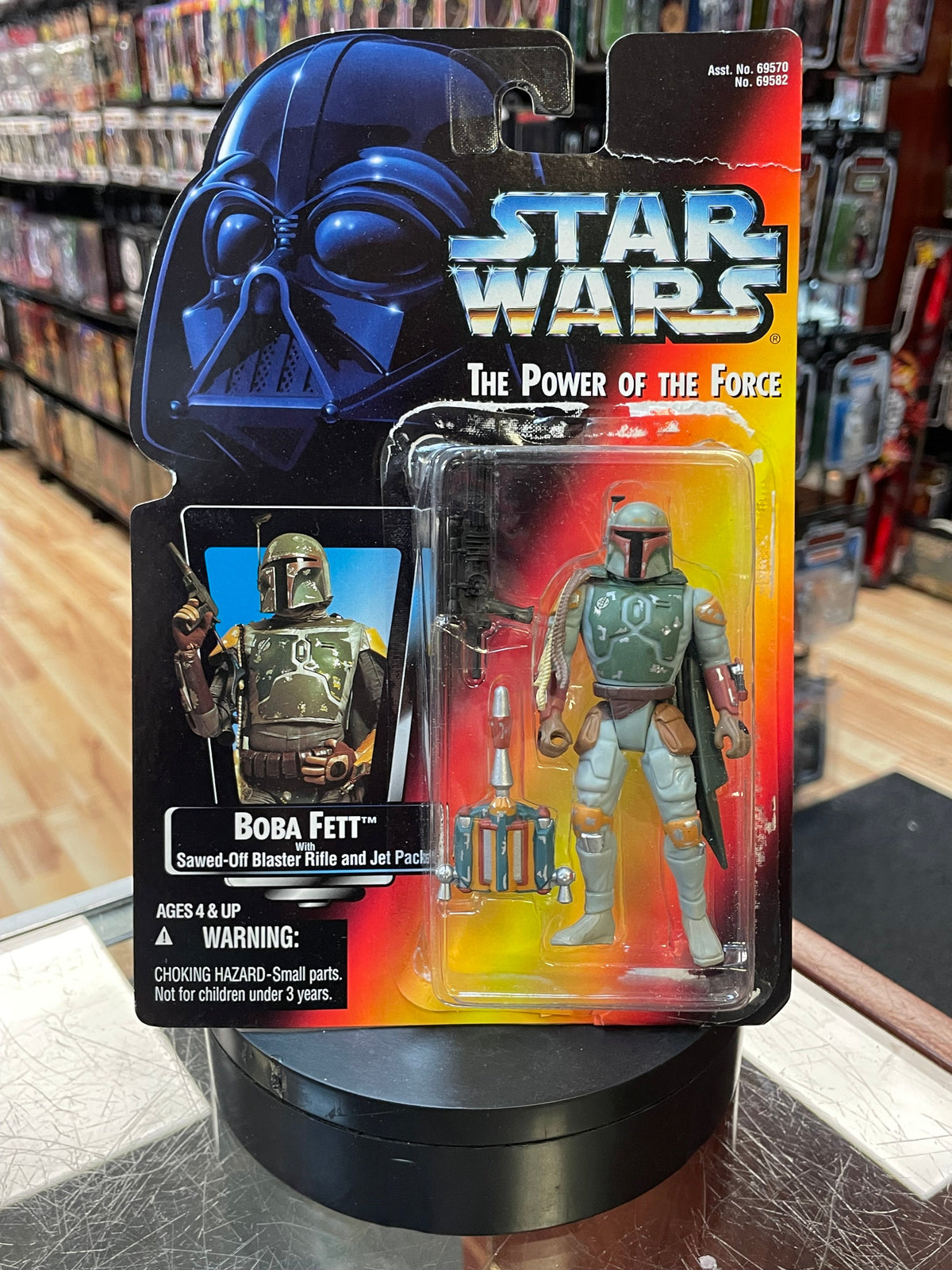 Boba Fett (Vintage Star Wars, The Power of the Force) OPEN BOX