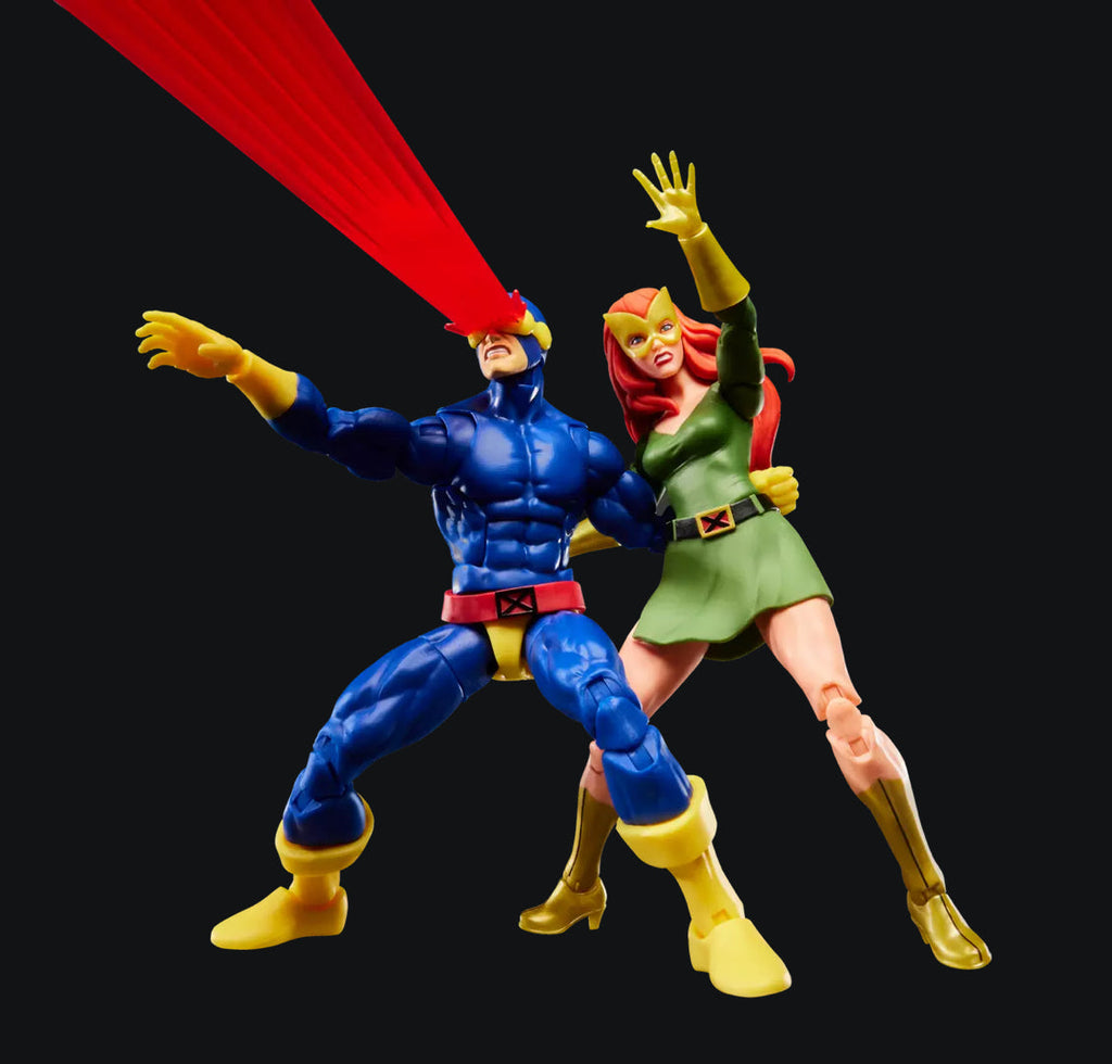 X-Men '97 Marvel Legends Cyclops & Jean Grey 2-Pack Action Figure by Hasbro