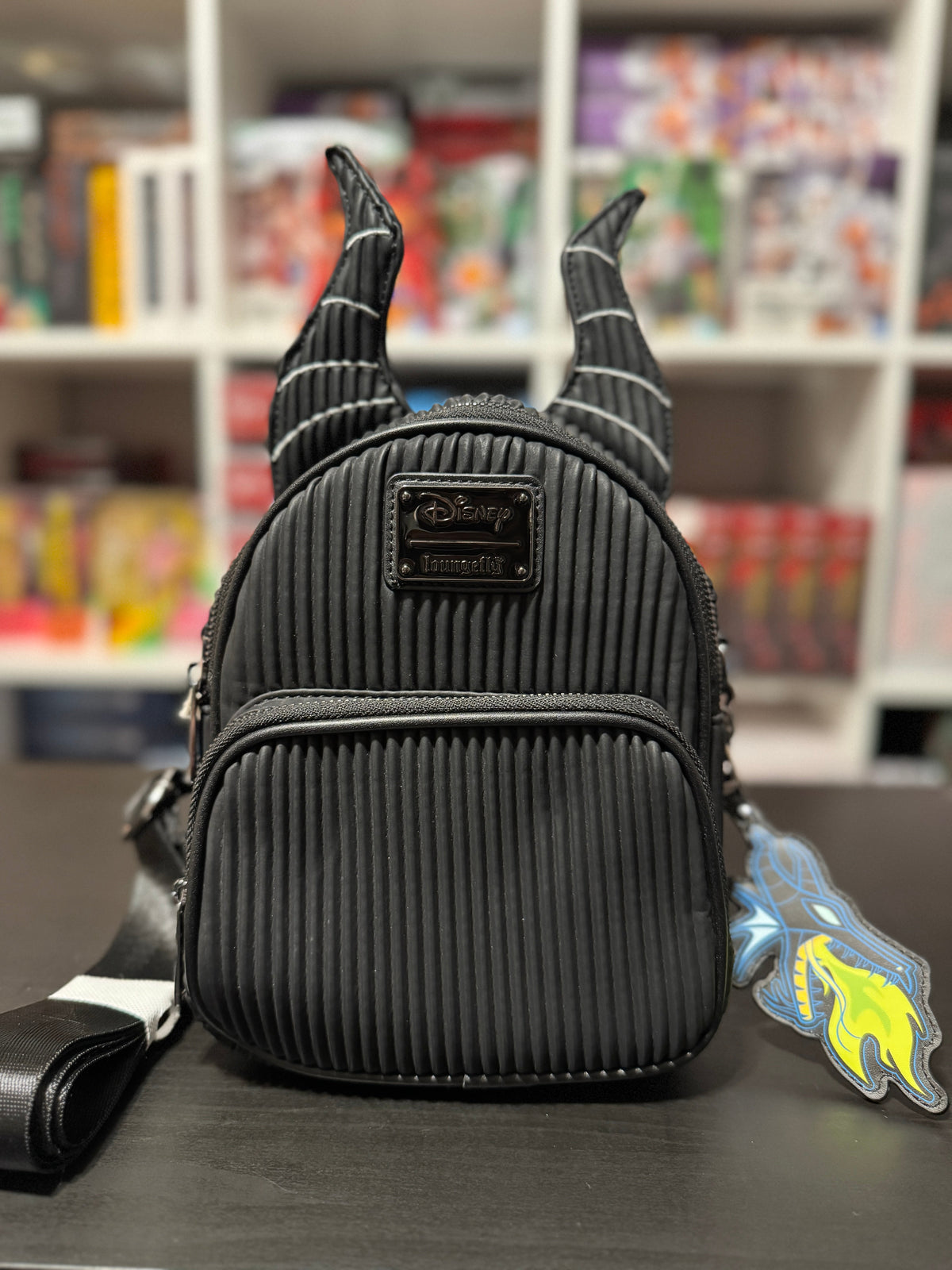 Disney Villains Maleficent Convertible Mini-Backpack by Loungefly