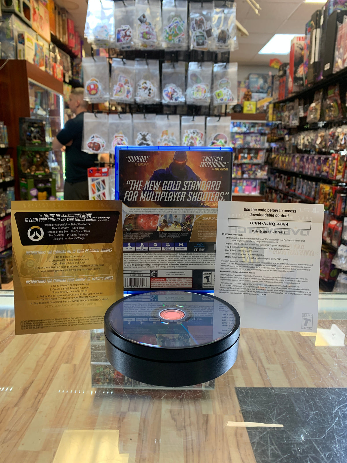 Overwatch (PlayStation 4, Video Games)