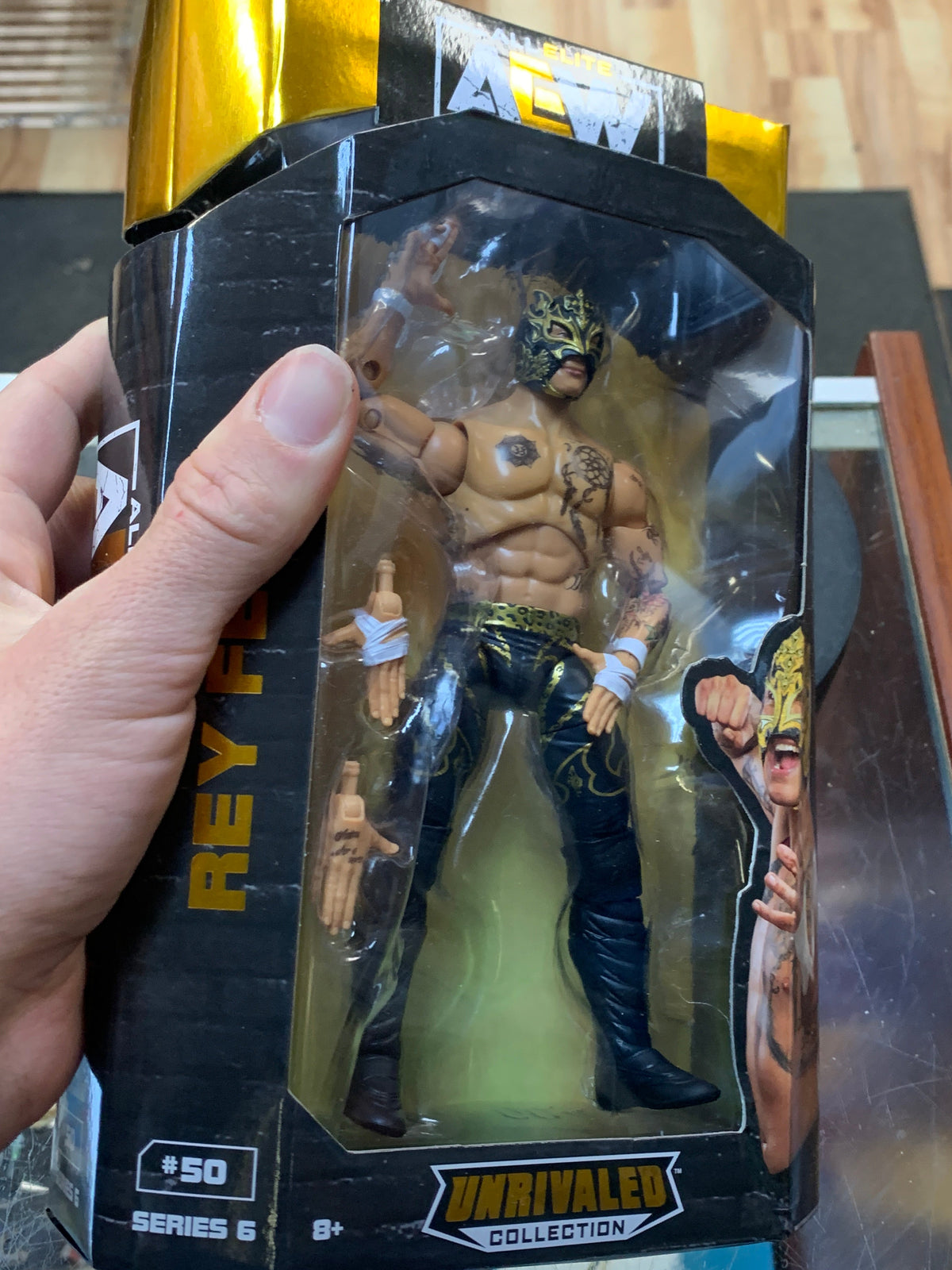 Rey Fenix #50 (AEW Unmatched Collection, Jazwares) **SEALED**