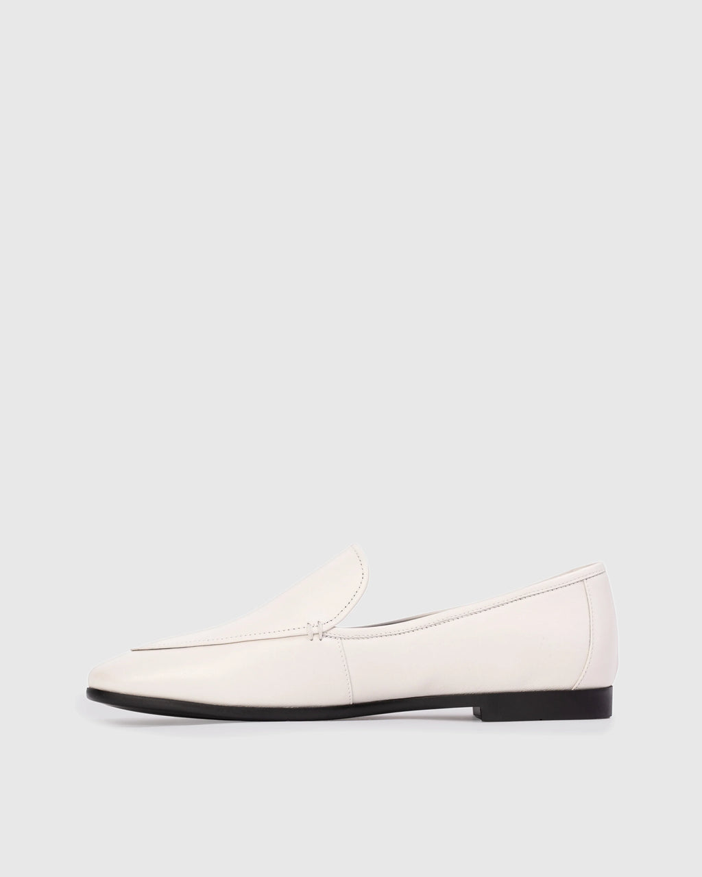 Black Suede Studio Allie Loafer