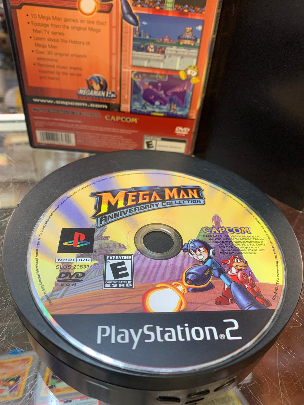Mega man Anniversary Collection (Sony Playstation PS2, Video Game) **COMPLETE**