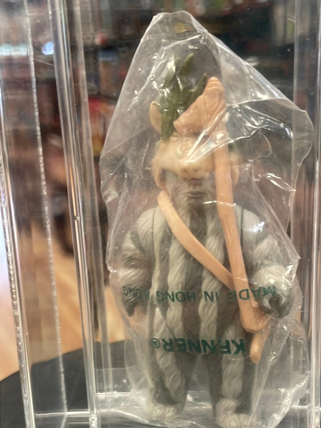 Bagged ROTJ Teebo No COO (Vintage Star Wars, Kenner) CAS Graded 85