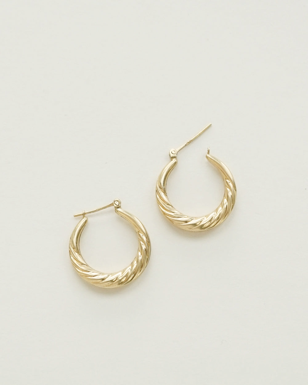 14k Gold Hoop Earrings