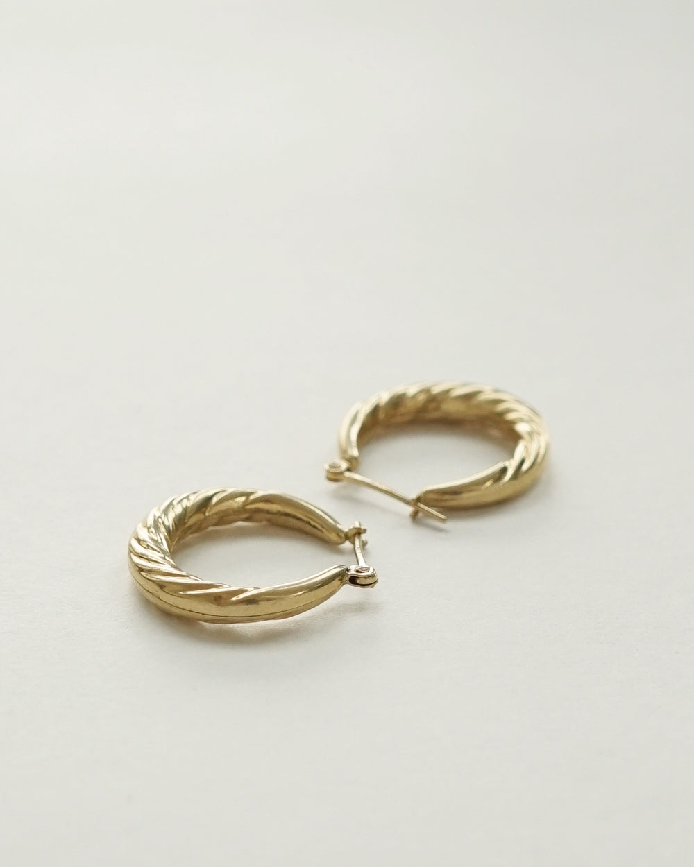 14k Gold Hoop Earrings