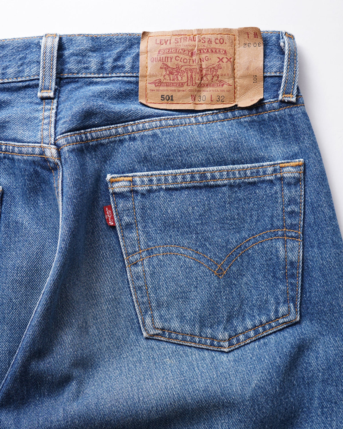 501 Straight Fit Denim Pants / size: 30