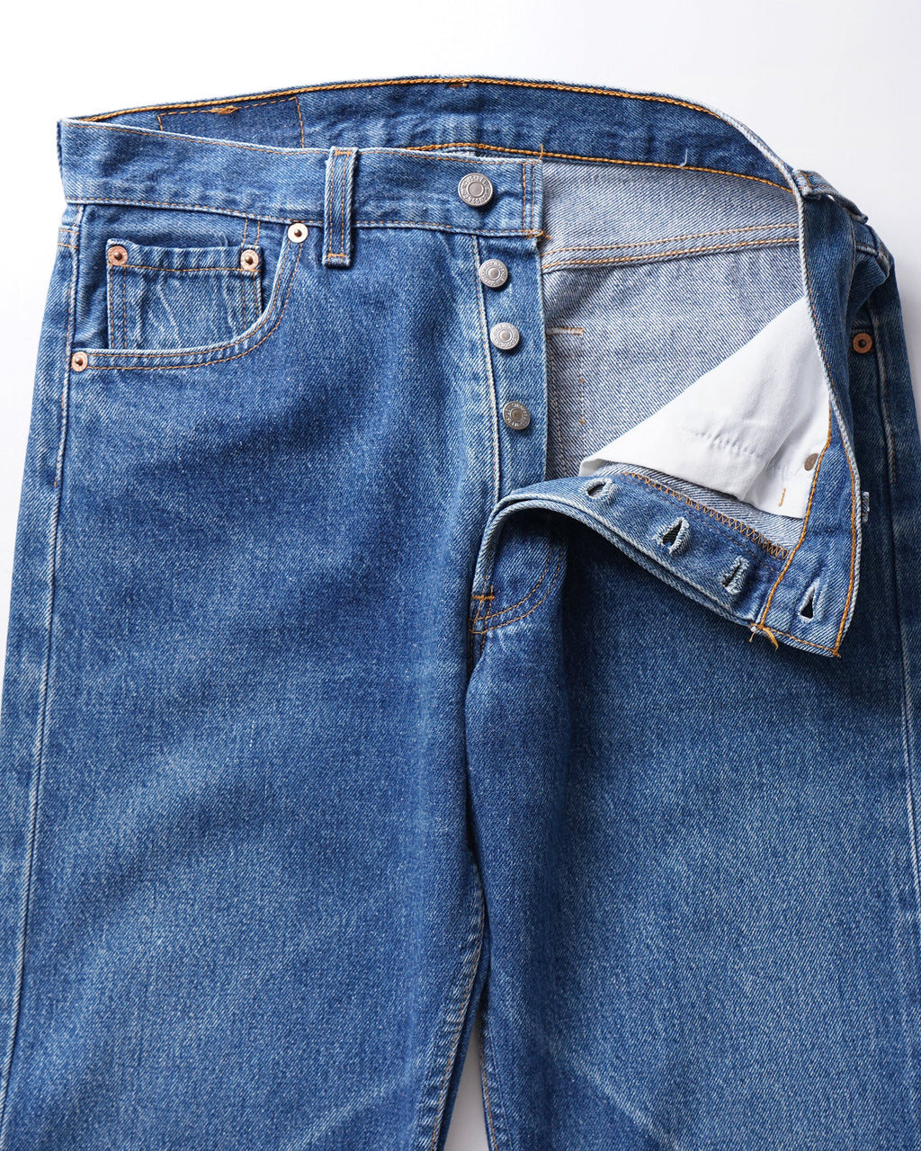 501 Straight Fit Denim Pants / size: 30