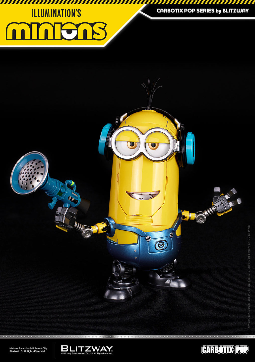 Illumination's Minions: BOB, STUART, and KEVIN Carbotix Pop DX Version