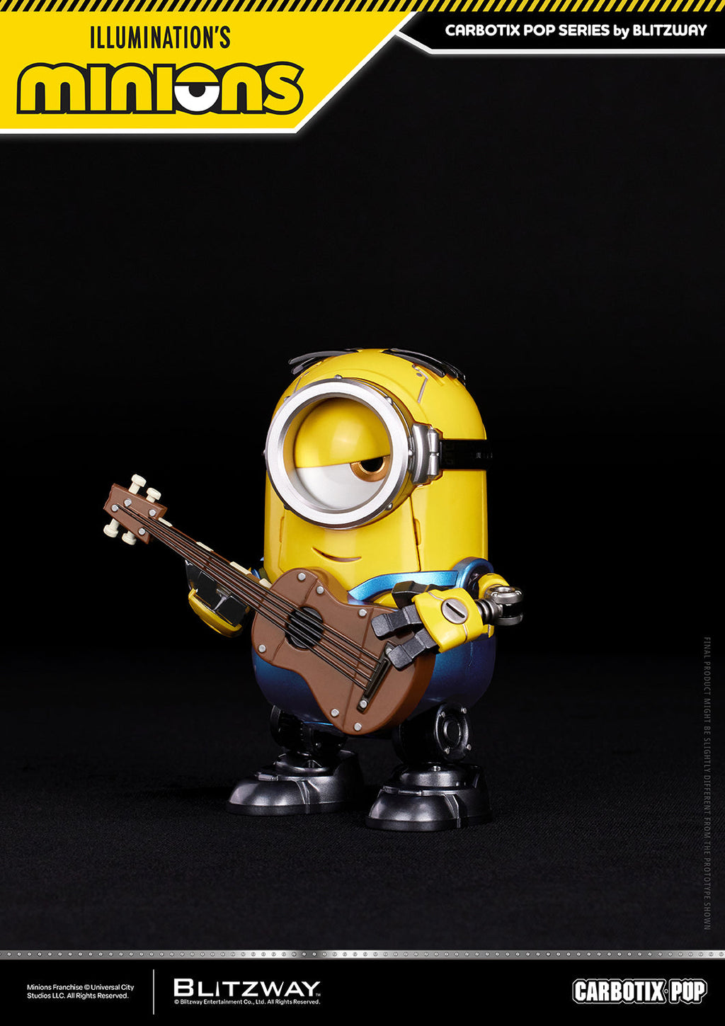 Illumination's Minions: BOB, STUART, and KEVIN Carbotix Pop DX Version