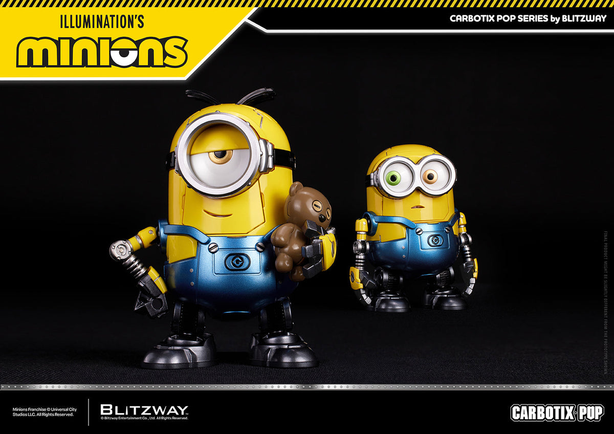 Illumination's Minions: BOB, STUART, and KEVIN Carbotix Pop DX Version