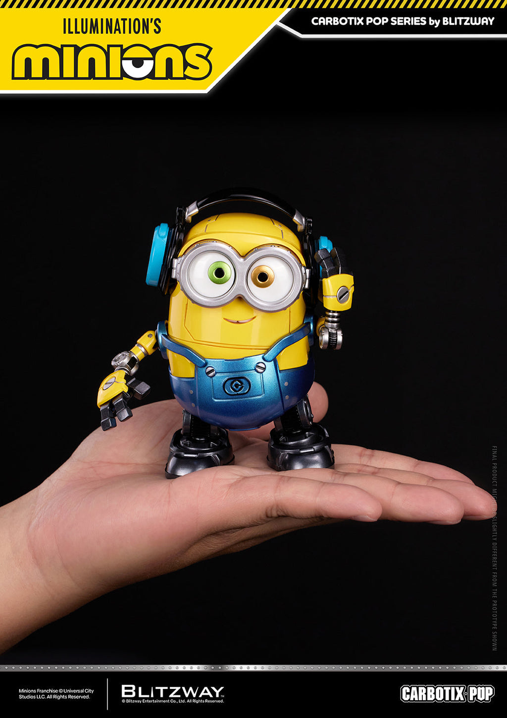Illumination's Minions: BOB, STUART, and KEVIN Carbotix Pop DX Version