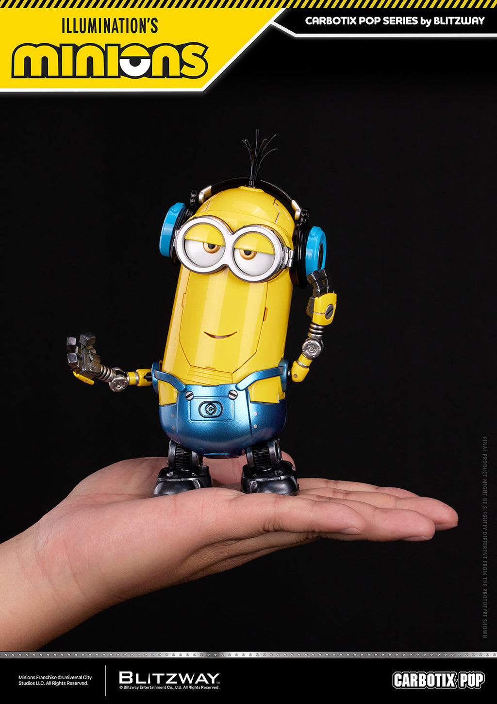Illumination's Minions: BOB, STUART, and KEVIN Carbotix Pop DX Version