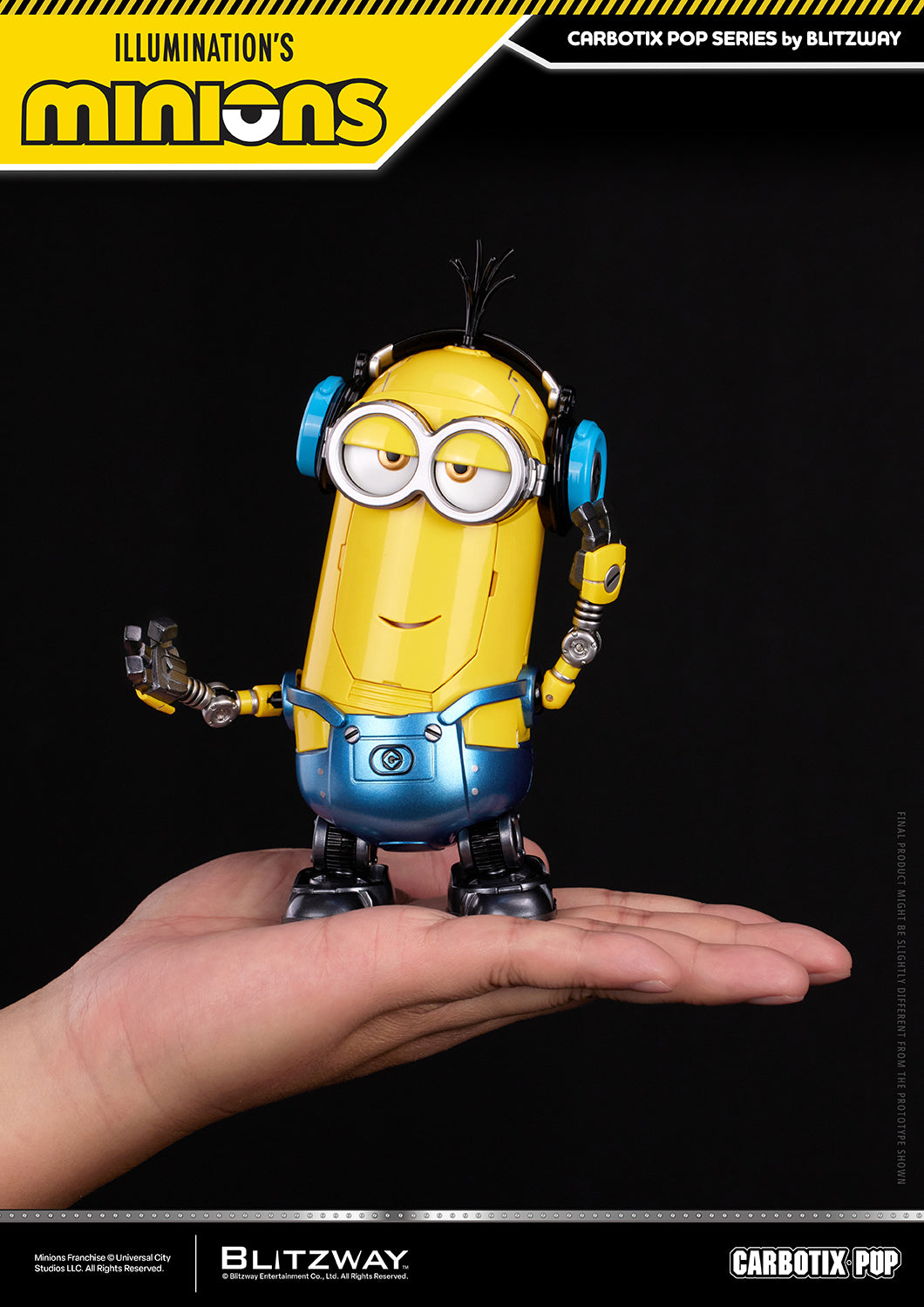 Illumination's Minions: BOB, STUART, and KEVIN Carbotix Pop DX Version