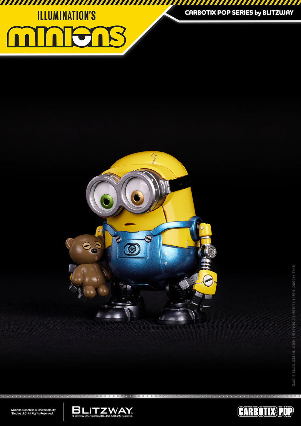 Illumination's Minions: BOB, STUART, and KEVIN Carbotix Pop DX Version