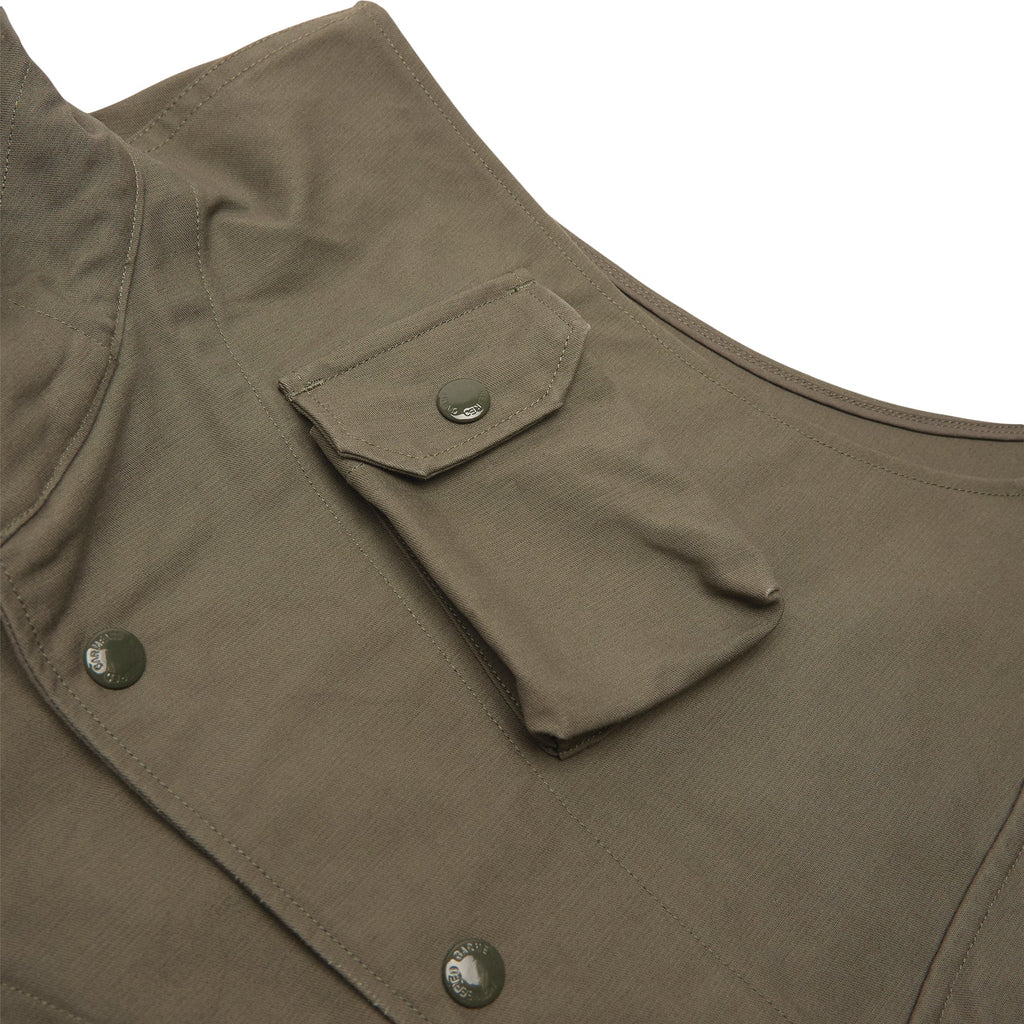 Engineered Garments Field Vest (C - Olive Cotton Double Cloth)