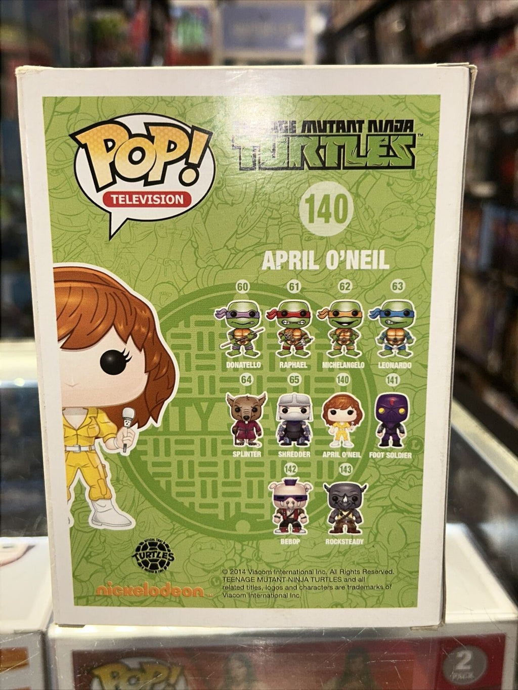 April Signed By Renae Jacobs & Judith Hoag (Funko Pop, TMNT) JSA Authenticated*