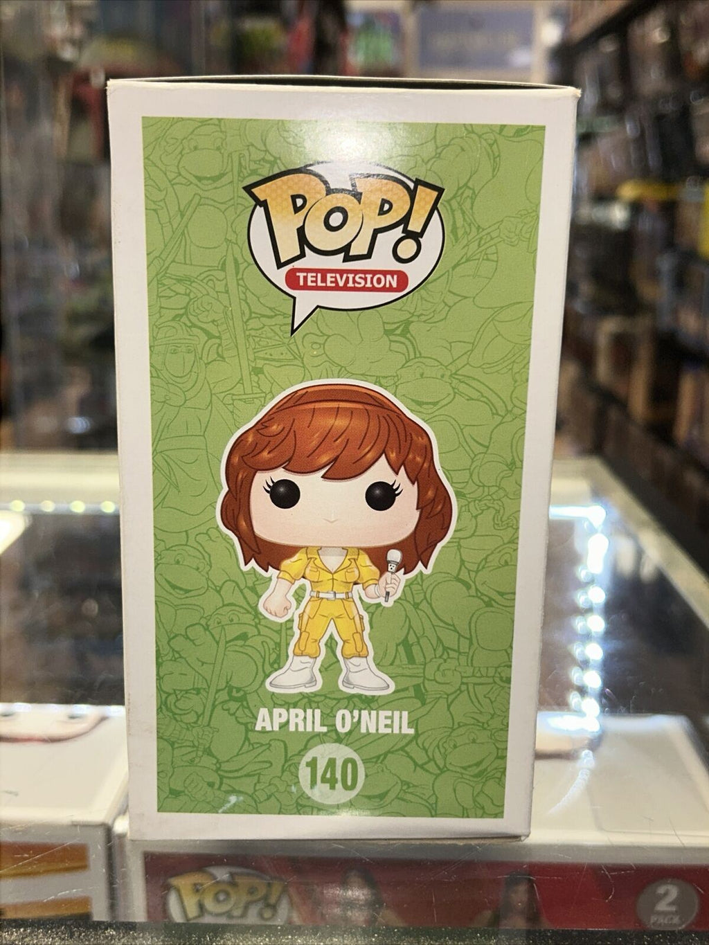 April Signed By Renae Jacobs & Judith Hoag (Funko Pop, TMNT) JSA Authenticated*