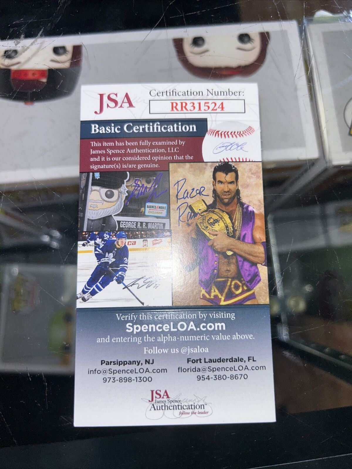 April Signed By Renae Jacobs & Judith Hoag (Funko Pop, TMNT) JSA Authenticated*