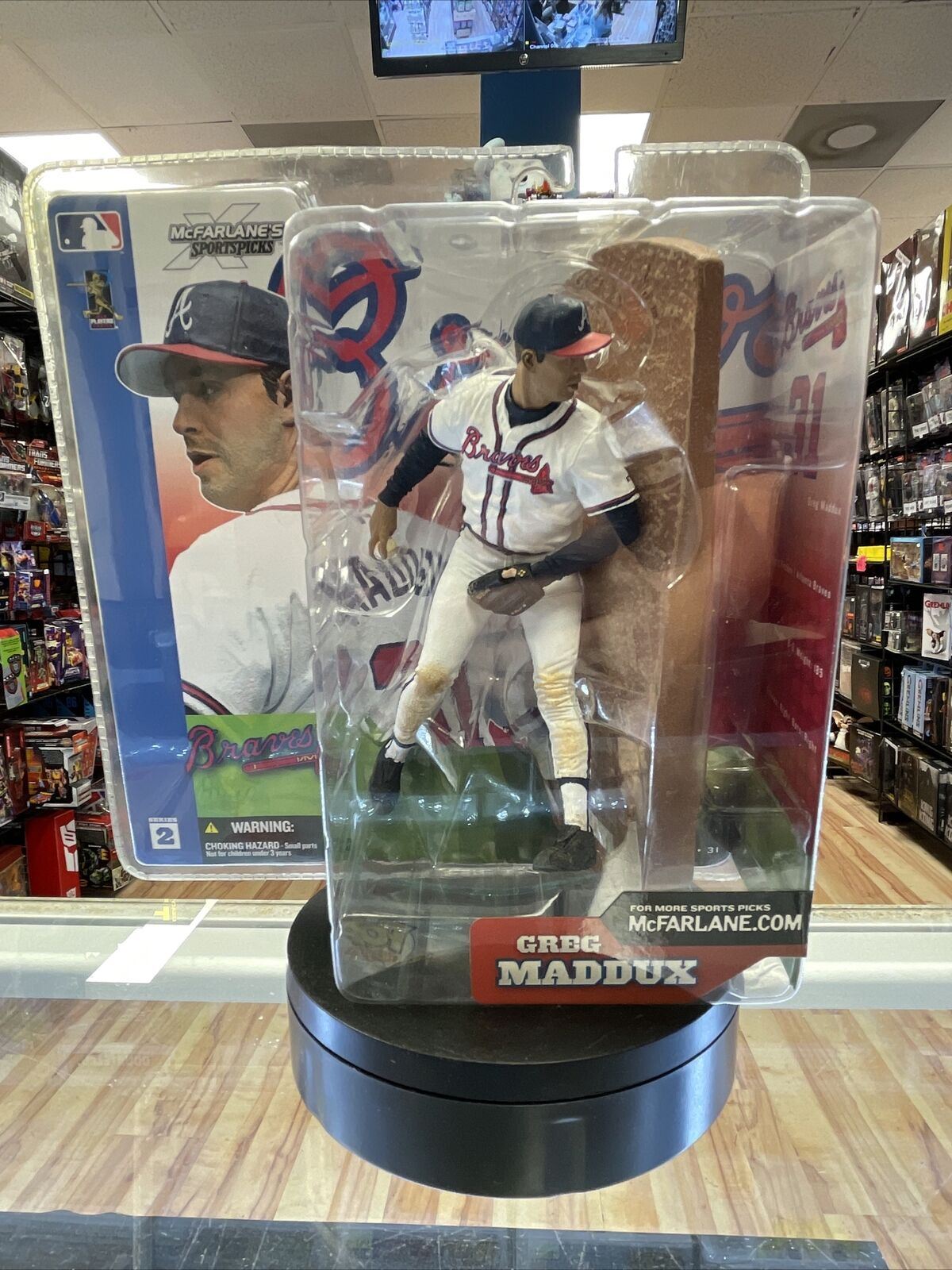 Atlanta Braves Greg Maddux (McFarlane MLB Sportspick)