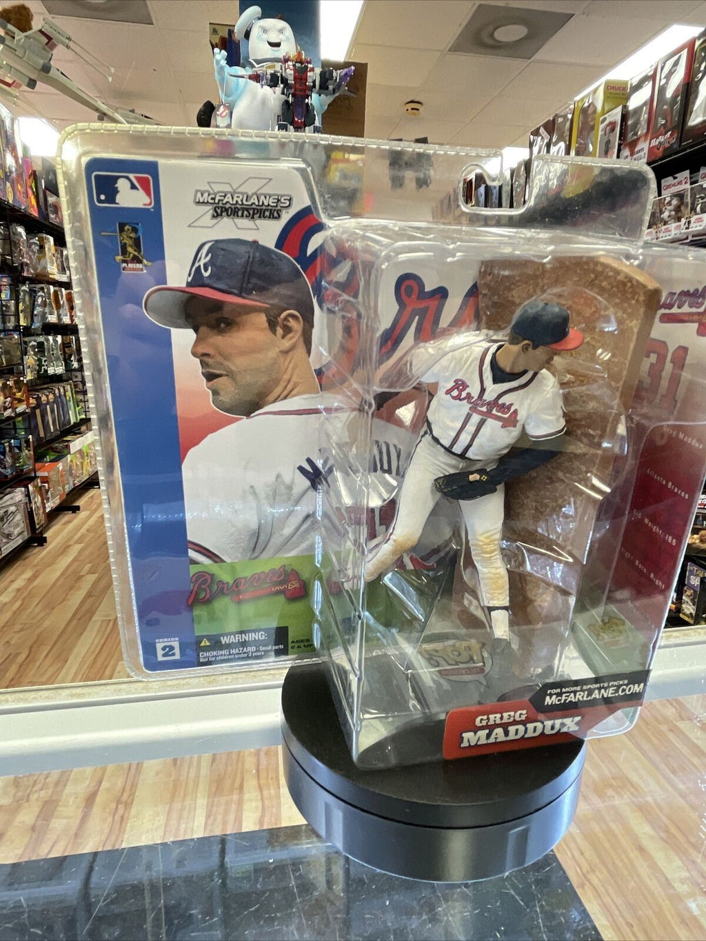 Atlanta Braves Greg Maddux (McFarlane MLB Sportspick)