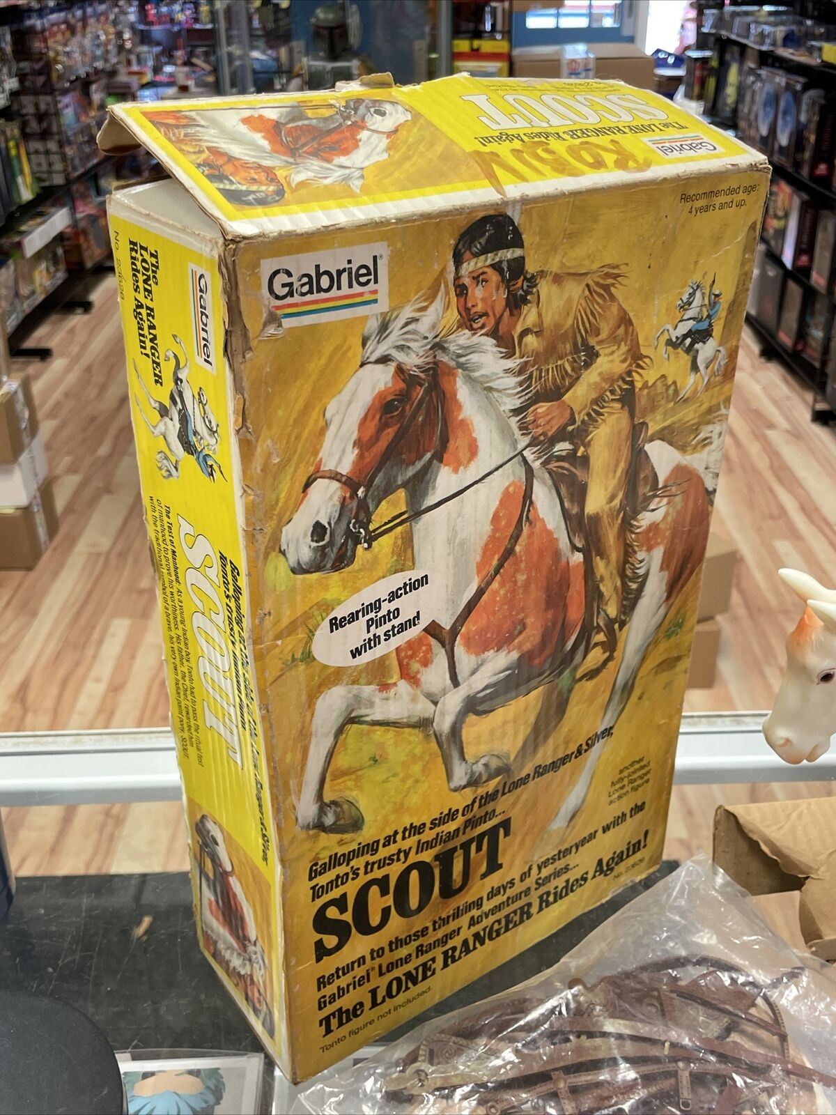 Scout 1975 (Vintage The Lone Ranger Rides Again, Gabriel Toys) **Unused Contents