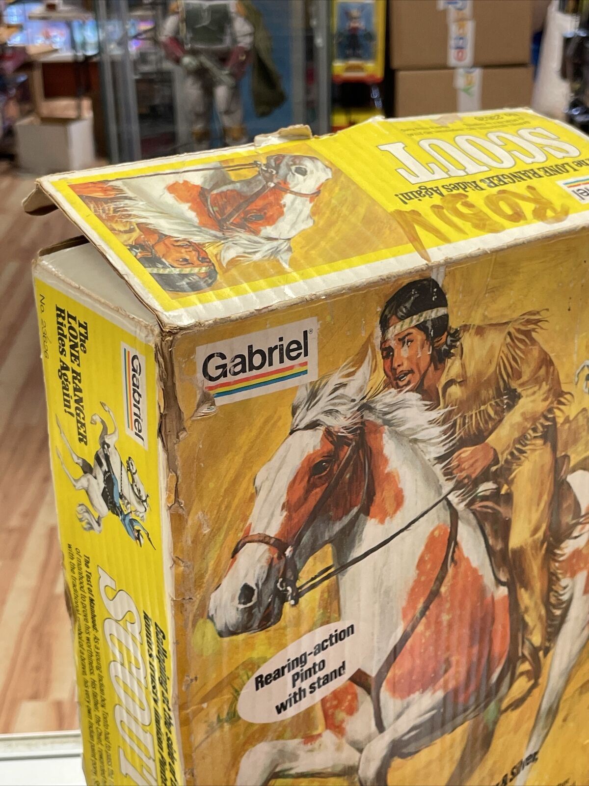 Scout 1975 (Vintage The Lone Ranger Rides Again, Gabriel Toys) **Unused Contents