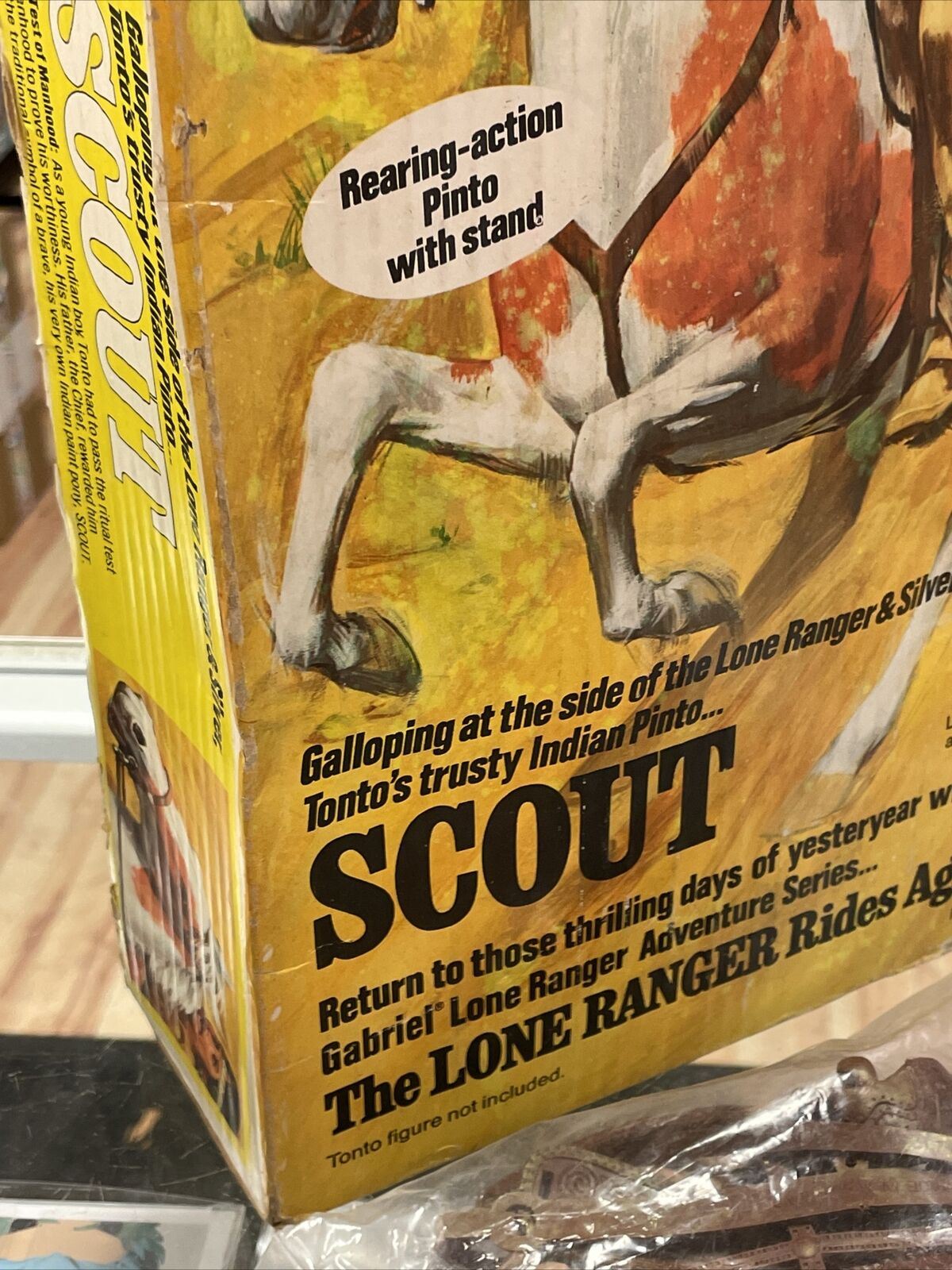 Scout 1975 (Vintage The Lone Ranger Rides Again, Gabriel Toys) **Unused Contents