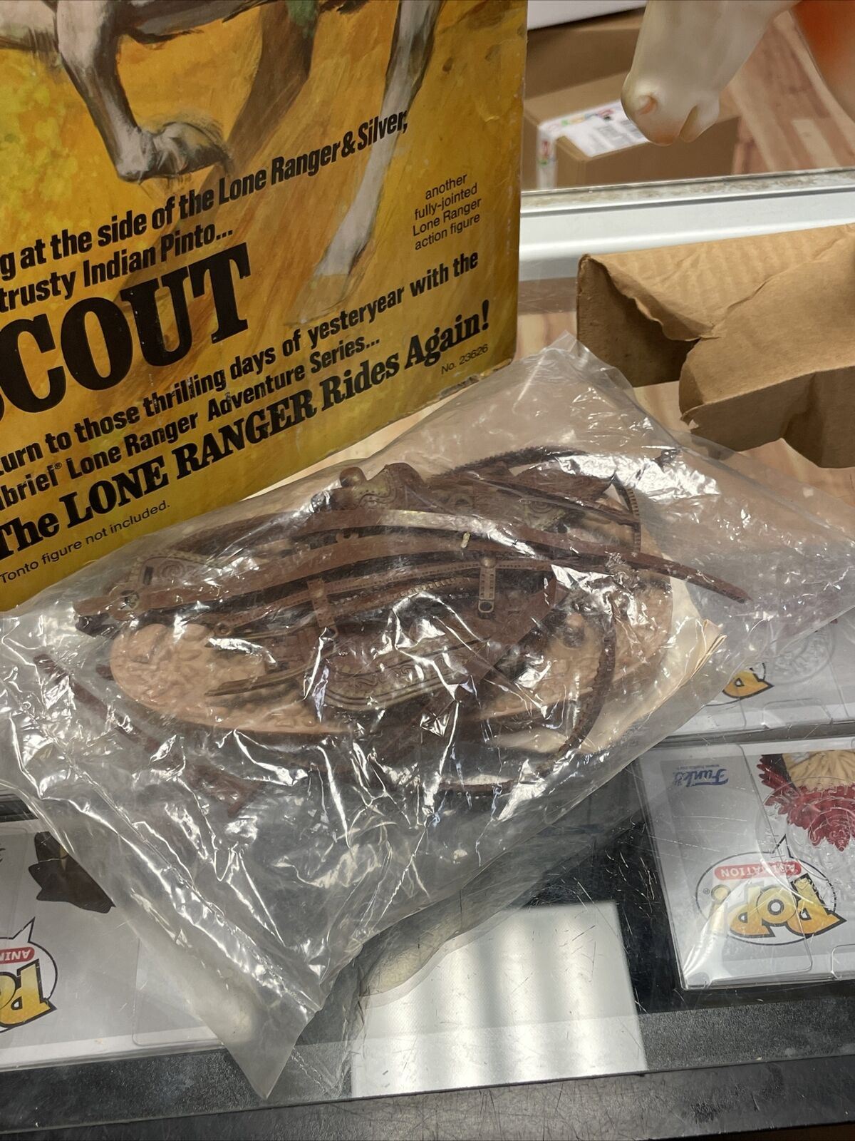 Scout 1975 (Vintage The Lone Ranger Rides Again, Gabriel Toys) **Unused Contents