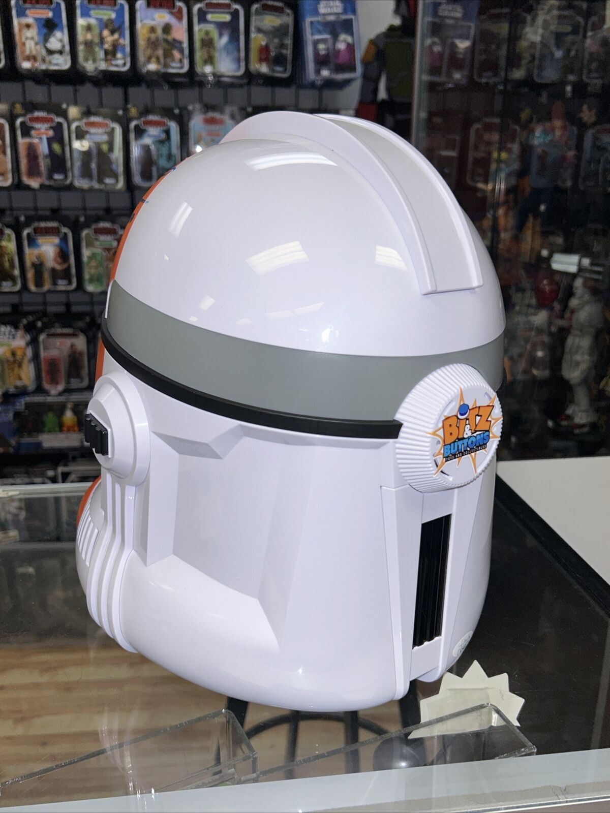 332nd custom vinyl helmet signed by Ashley Eckstein & Rasario Dawson *JSA*
