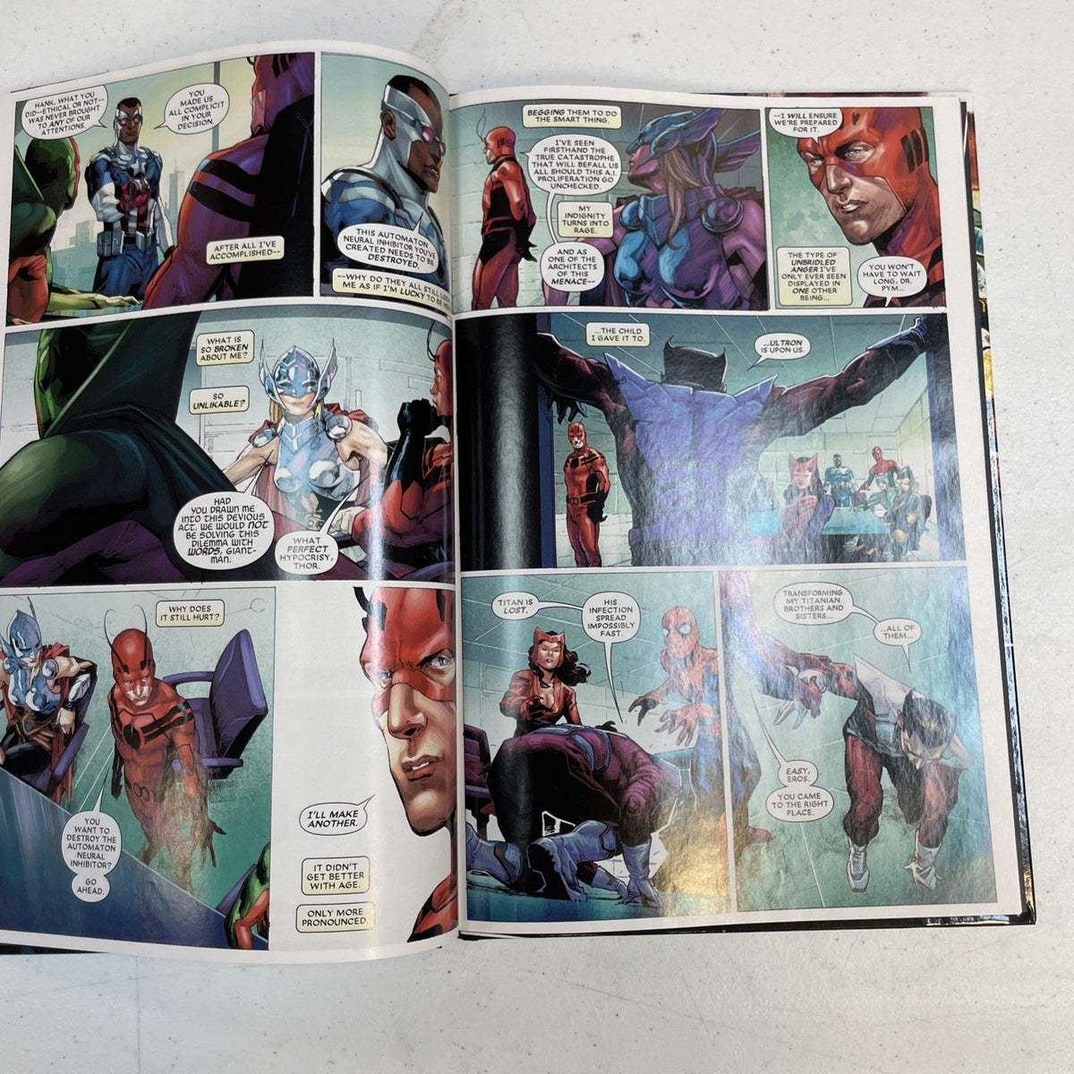 Avengers Rage Of Ultron Hard Cover (Marvel, Comic Books)
