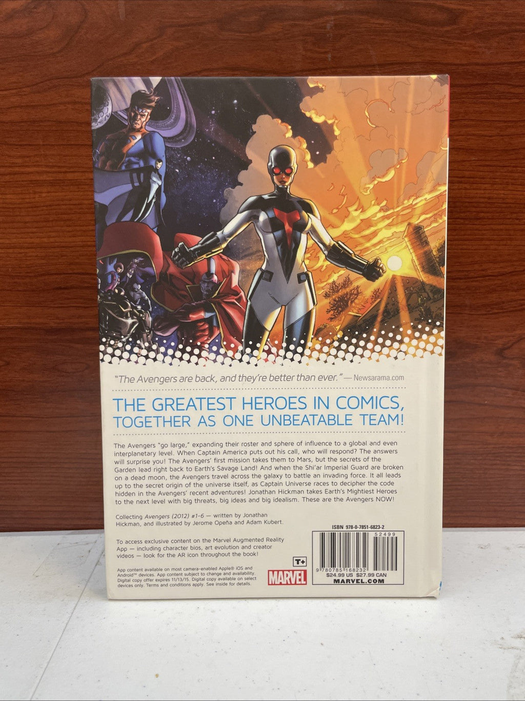 Avengers Avengers World 1# Hard Cover (Marvel, Comic Books)
