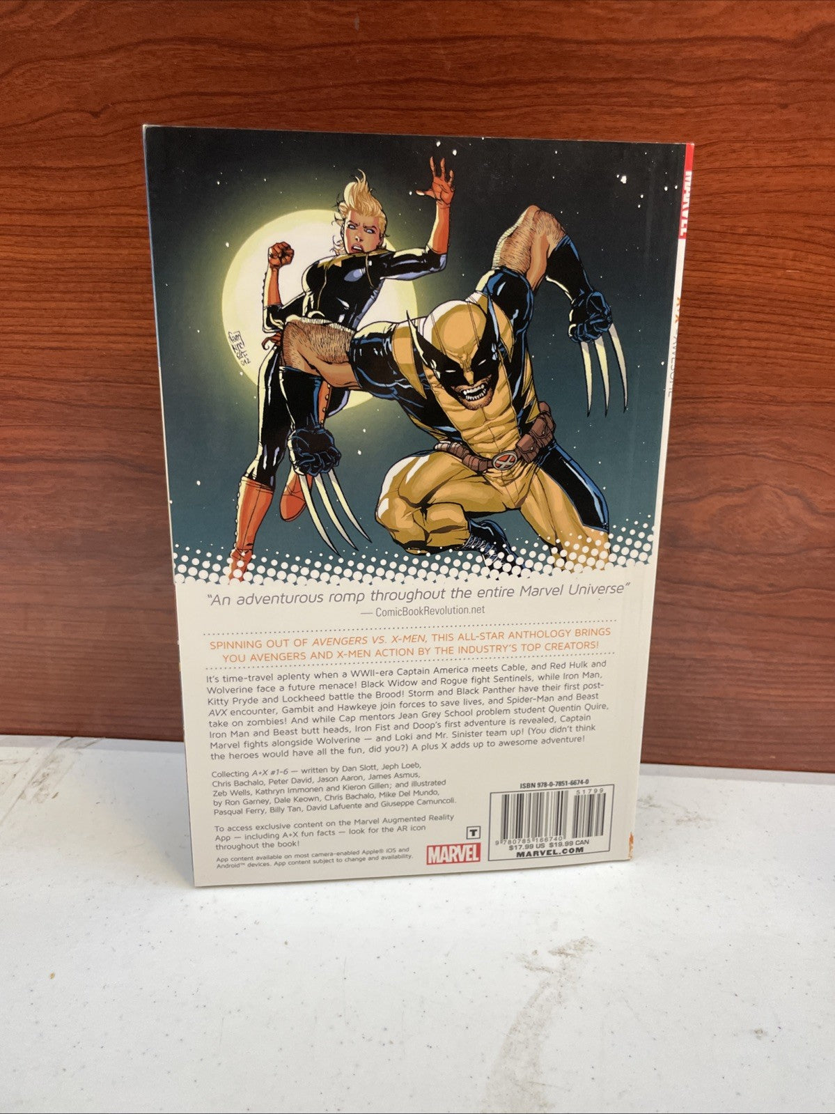 A+X = Awesome Soft Cover (Marvel, Comic Books)