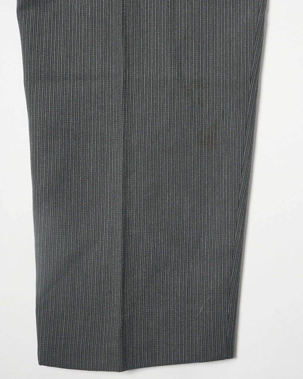 1960’s Stripe Wool Trousers / Size: 39