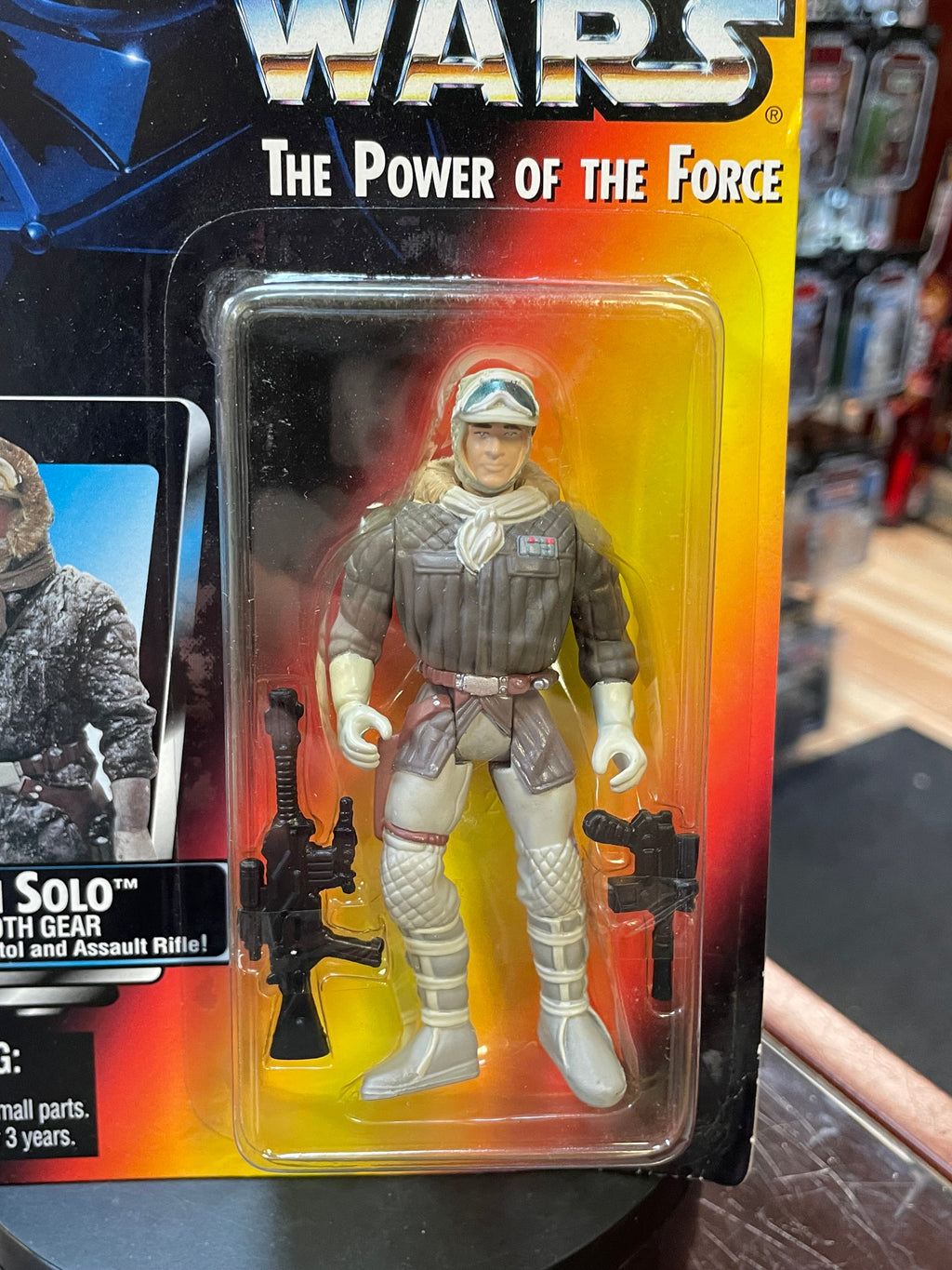 Han Solo In Hoth Gear (Vintage Star Wars, The Power of the Force) SEALED